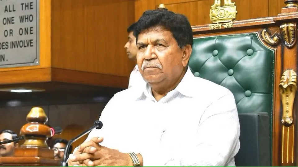 Haryana Assembly Speaker Gian Chand Gupta