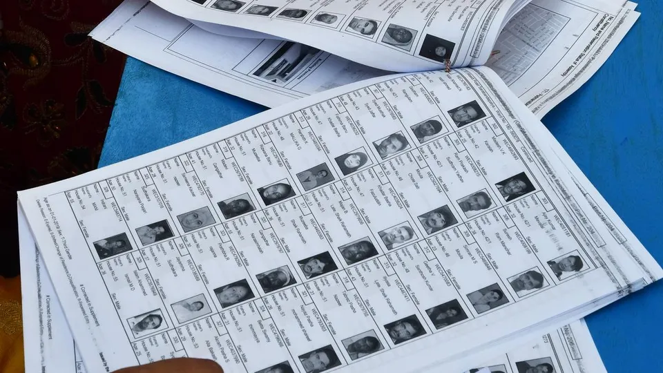 electoral roll Election Commission Voting