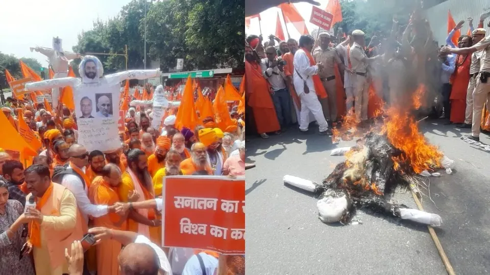 Sanatan Dharma Protest Udhayanidhi Stalin