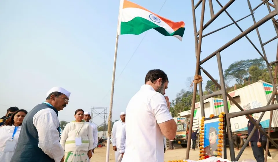 Rahul Gandhi and Netaji Subhas chandra bose