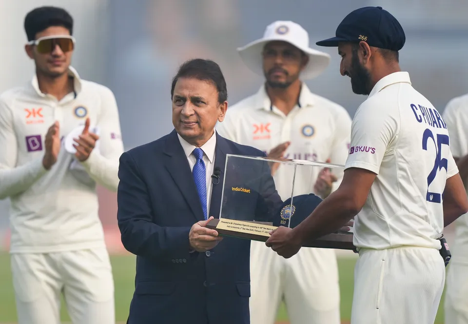 Sunil Gavaskar Cheteshwar Pujara