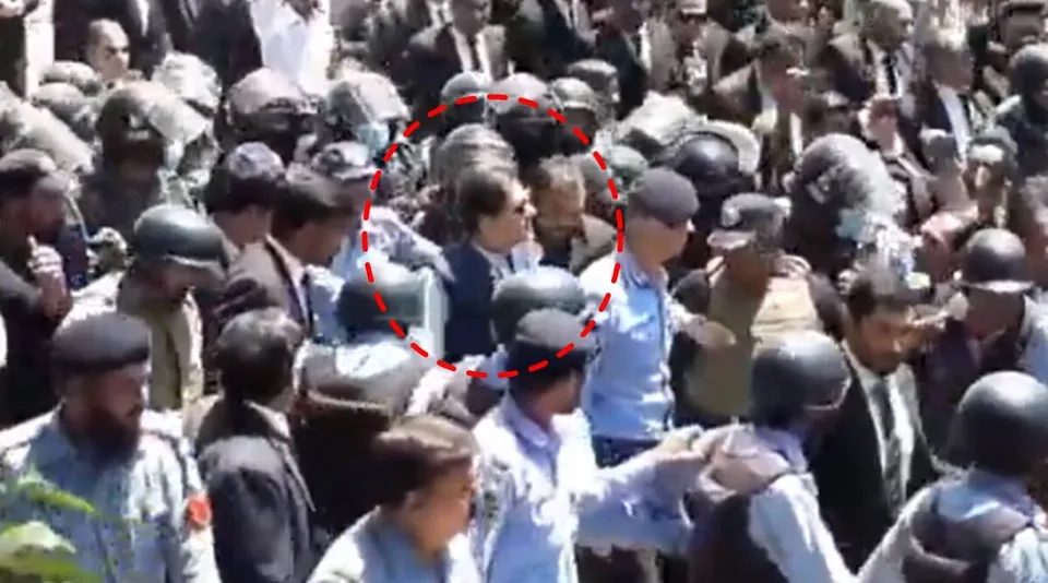 Imran Khan appears before Islamabad High Court