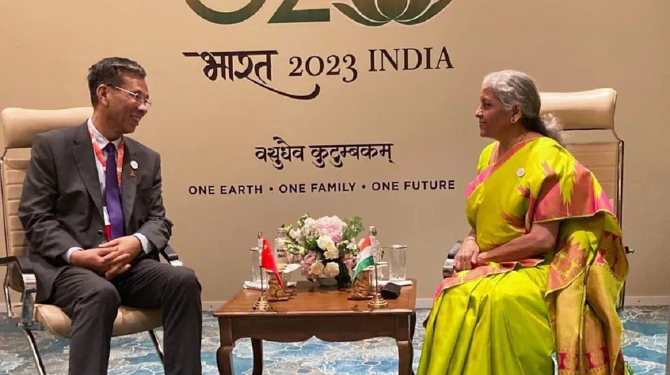 Liu Kun Nirmala Sitharaman G20.jpg