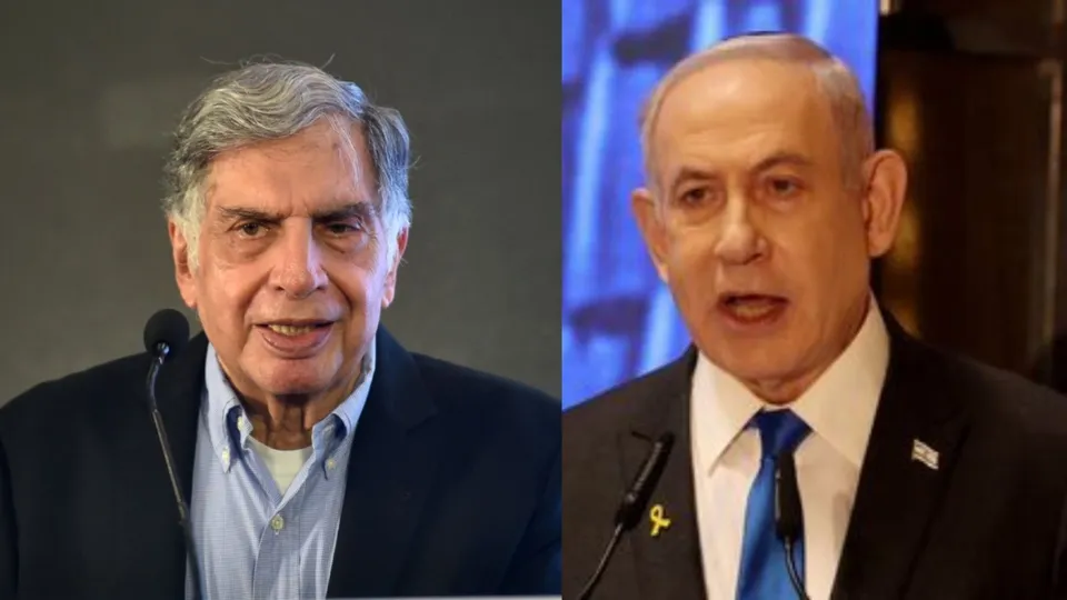 Ratan Tata Benjamin Netanyahu