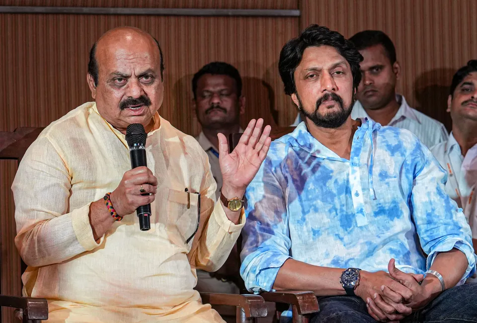 Kiccha Sudeep Basavaraj Bommai BJP