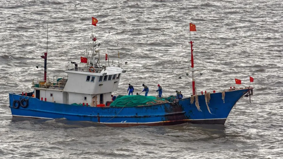 Chinese fishing vessel
