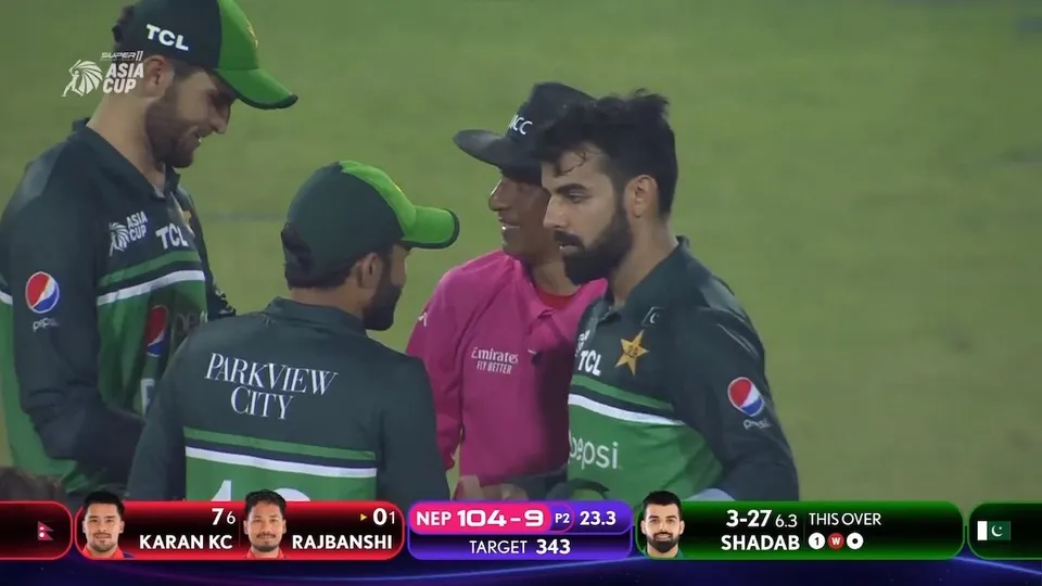 Pakistan vs Nepal Asia Cup