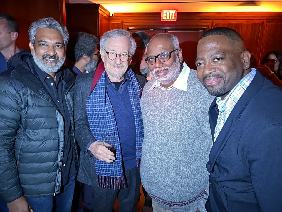SS Rajamouli Steven Spielberg