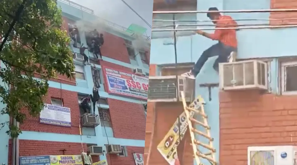 Mukherjee Nagar fire