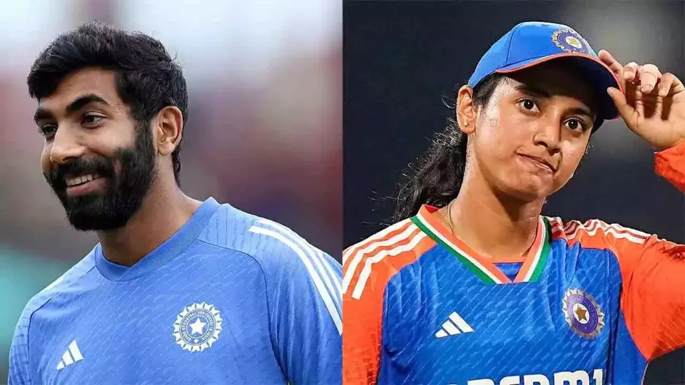 Jasprit Bumrah Smriti Mandhana