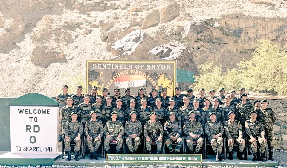 Lieutenant General Upendra Dwivedi Ladakh