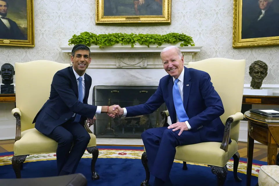 Rishi Sunak Joe Biden