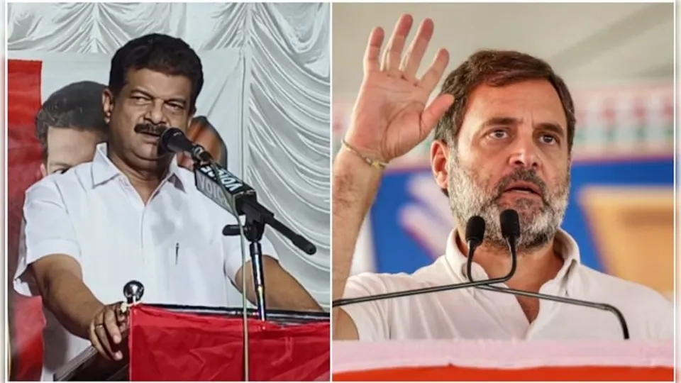 P V Anvar Rahul Gandhi