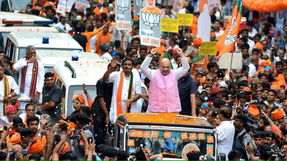 Amit Shah's rally in Kolkata