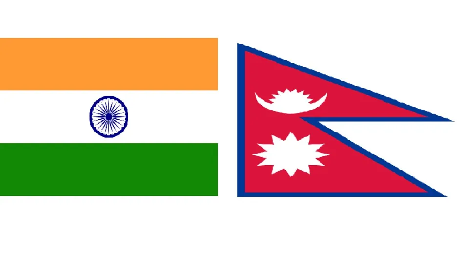 India Nepal Flag