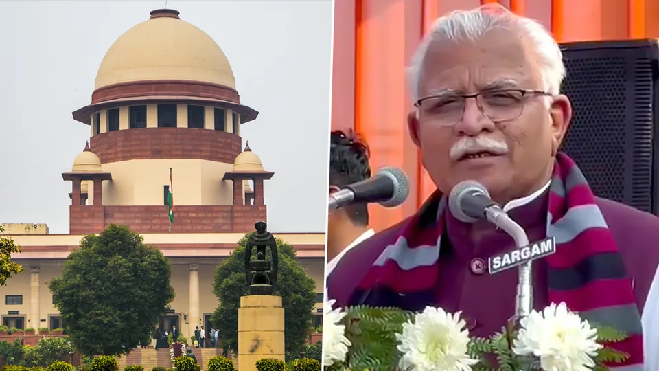 Manohar Lal Khattar Supreme Court Haryana