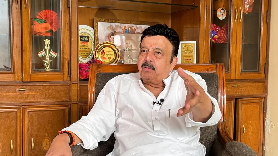 Three-time Haryana Cabinet Minister and BJP's candidate from Badshahpur constituency for Assembly polls, Rao Narbir Singh.