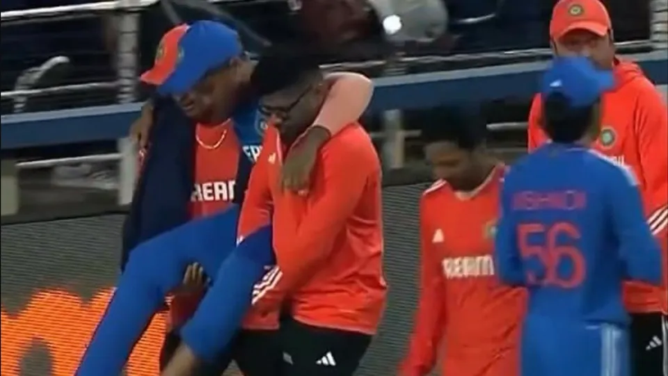 Suryakumar Yadav ankle hurt