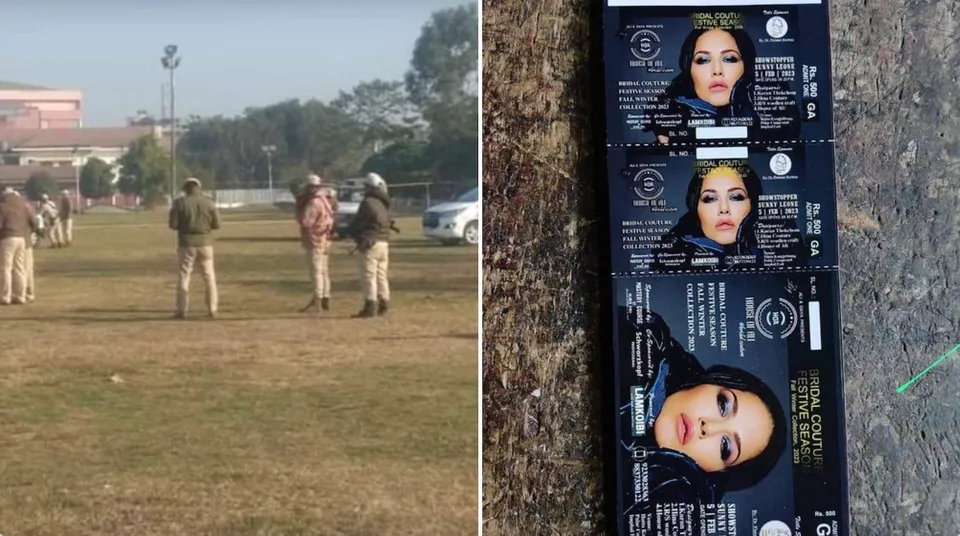 Bomb blast near Sunny Leone’s fashion show venue in Imphal