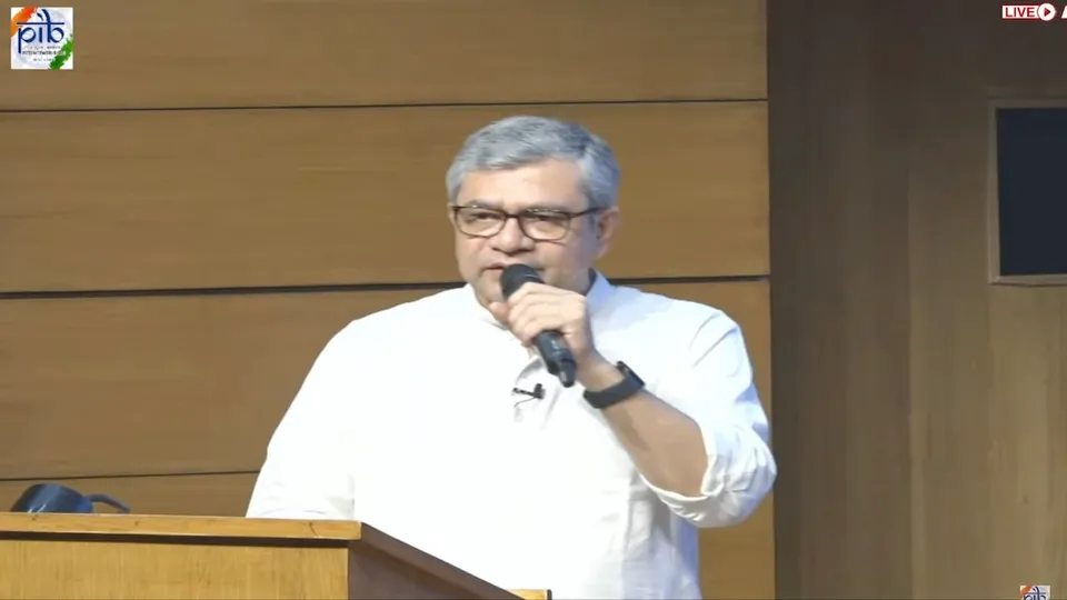 I&B minister Ashwini Vaishnaw at the Cabinet briefing on September 18, 2024, in New Delhi