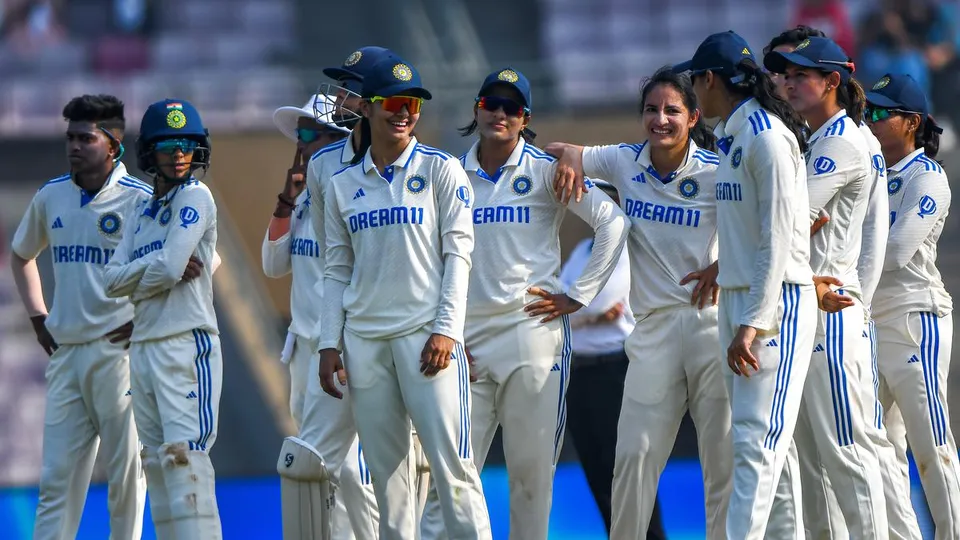 IND W vs ENG W Test match win