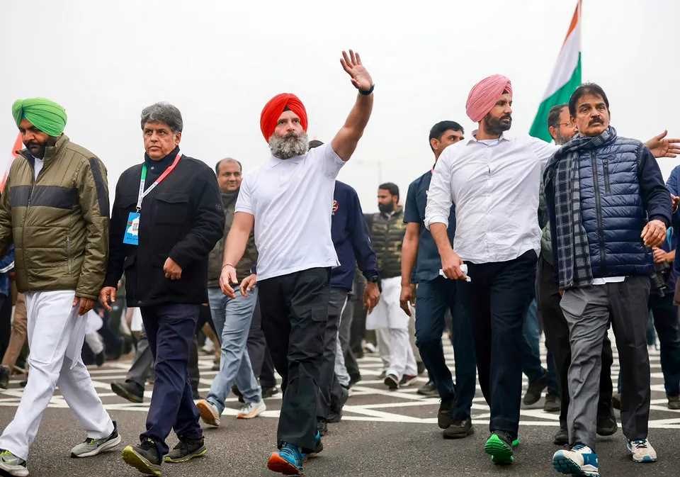 Bharat Jodo Yatra in Fatehgarh Sahib Rahul Congress