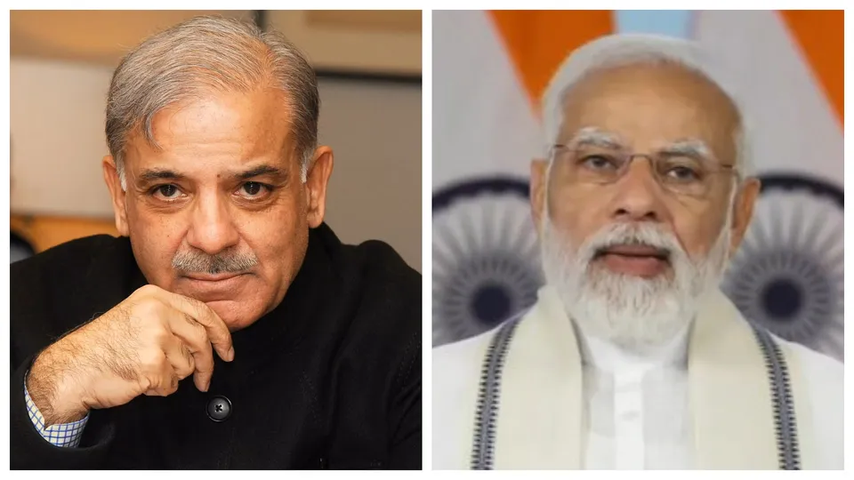 Narendra Modi Shehbaz Sharif