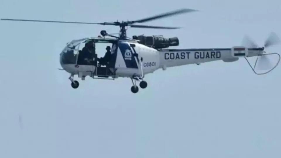 Indian Coast Guard Helicopter