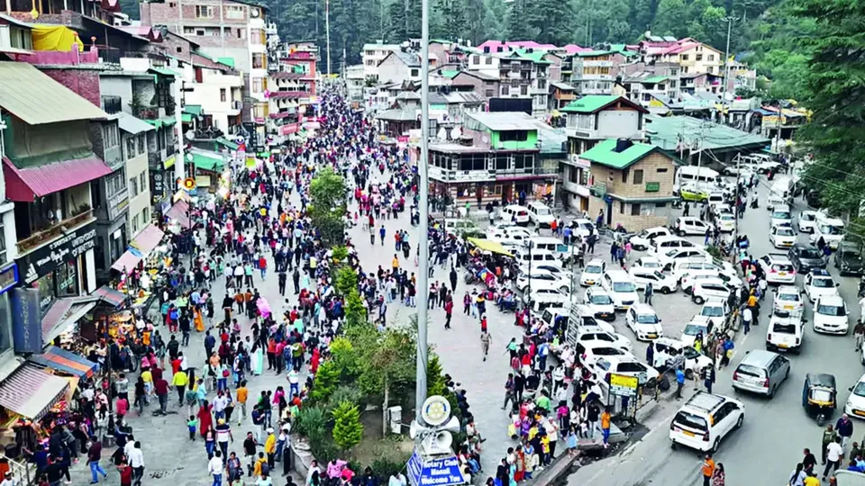 Shimla Traffic Jam