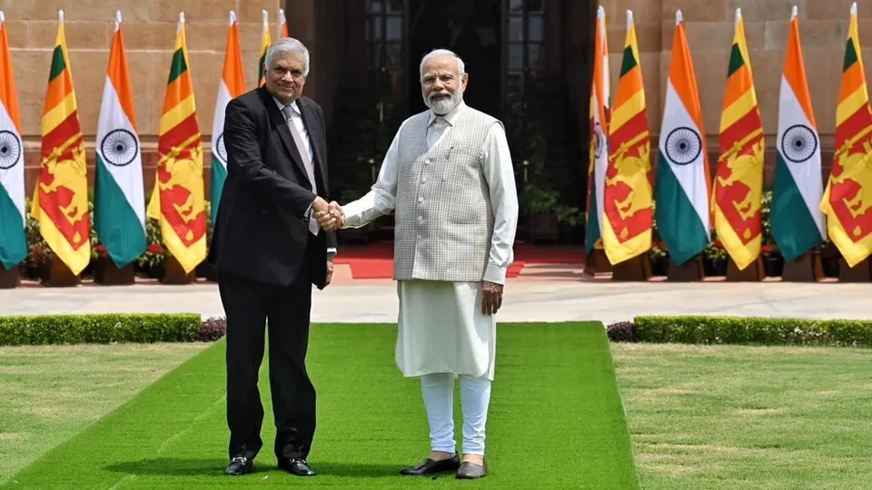 Ranil Wickremesinghe Narendra Modi