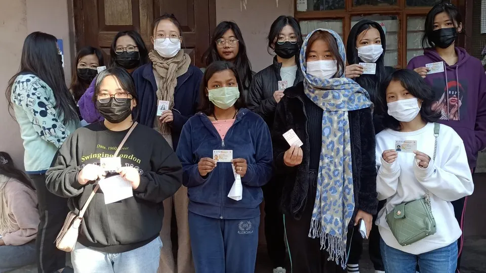 Kohima Nagaland Election Voting