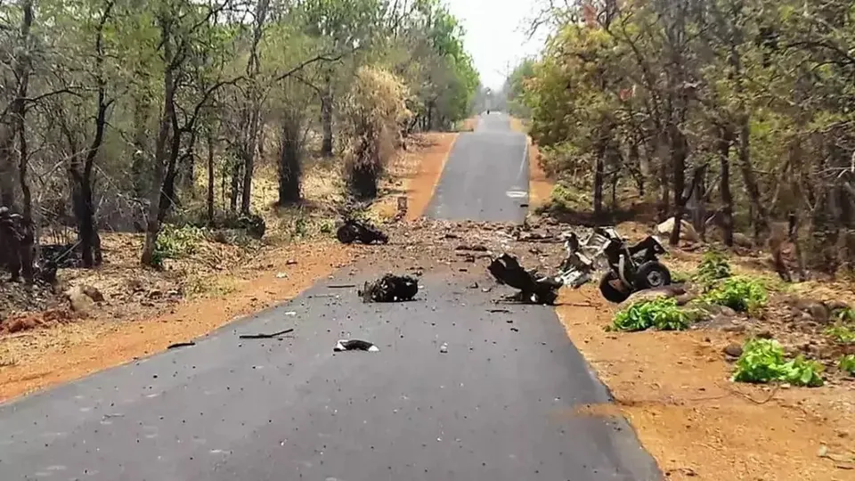 Narayanpur Naxal Attack Chhattisgarh.