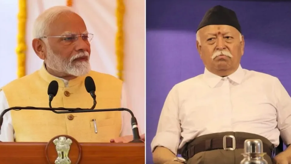 Narendra Modi and Mohan Bhagwat
