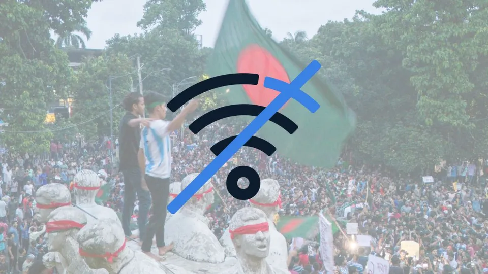 Internet shutdown in bangladesh
