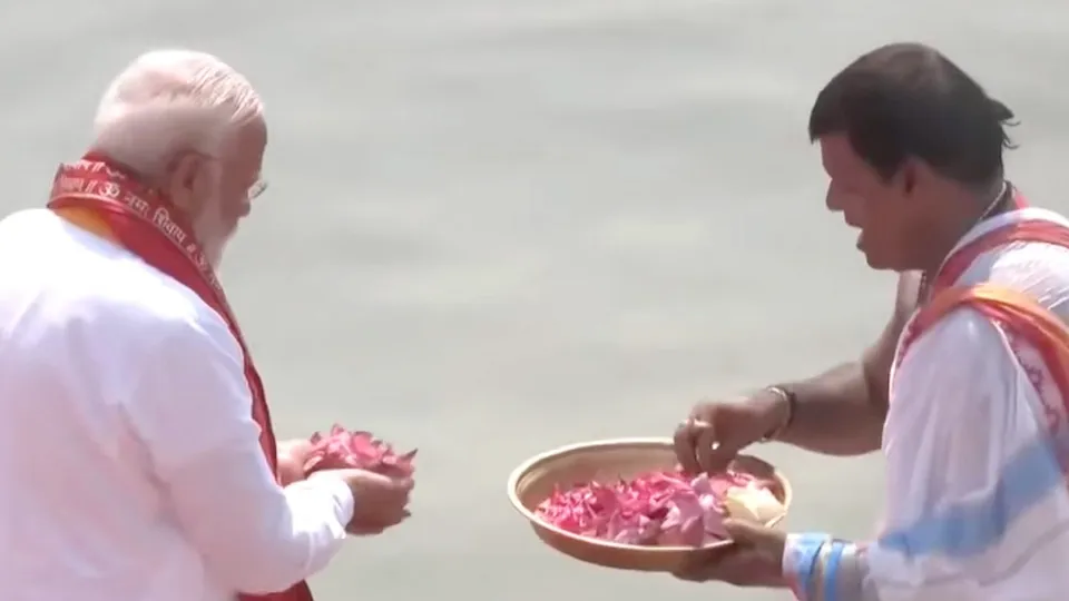 Narendra Modi Dashashwamedh Ghat