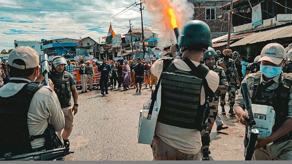 Pallel Violence Manipur Imphal
