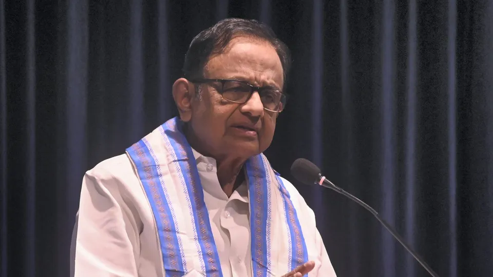 Congress MP P Chidambaram (File image)