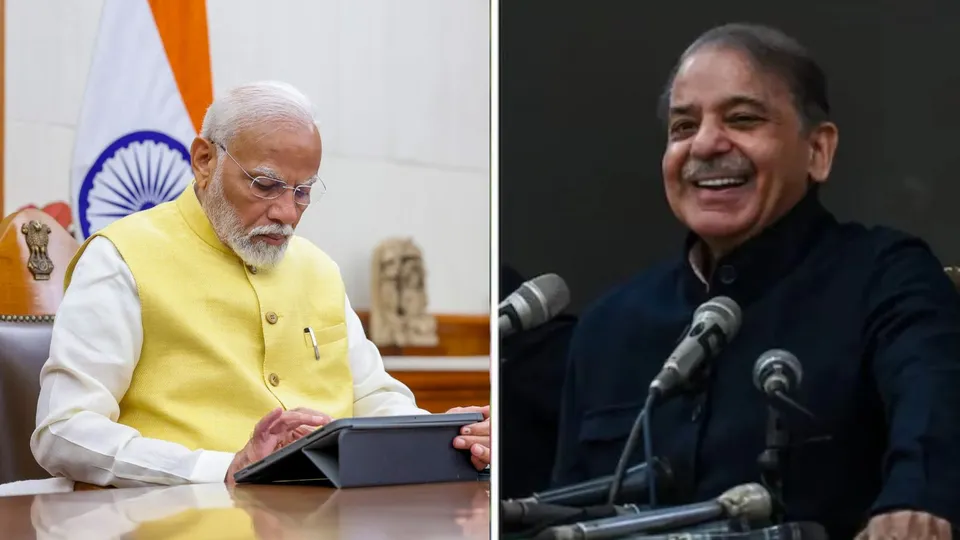 Narendra Modi Shehbaz Sharif