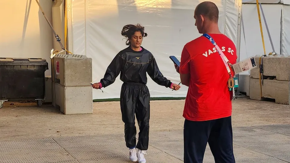Vinesh Phogat Olympics Skipping