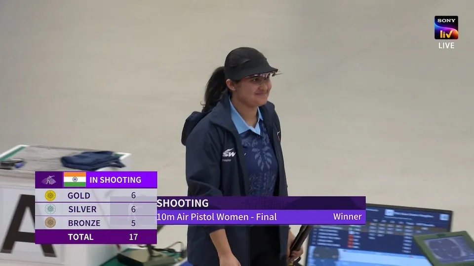 Palak Gulia hits Asian Games Gold