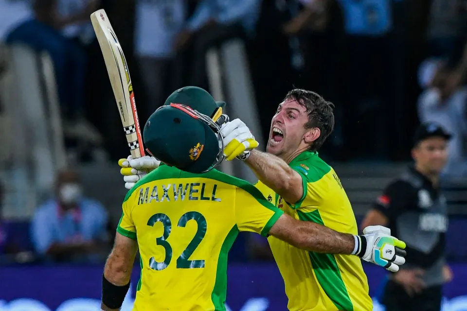 Glenn Maxwell Mitchell Marsh Australia