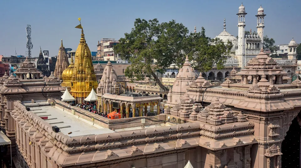 The Gyanvapi mosque, in Varanasi