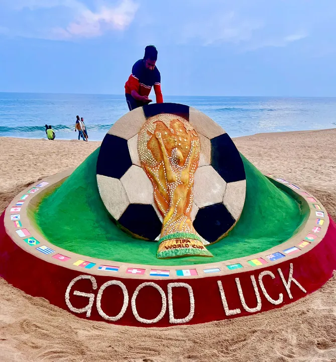 Sudarsan Pattnaik FIfa Qatar World Cup