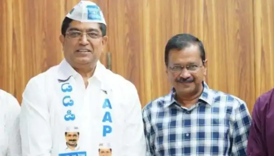 Bhaskar Rao AAP Arvind Kejriwal Bengaluru Karnataka
