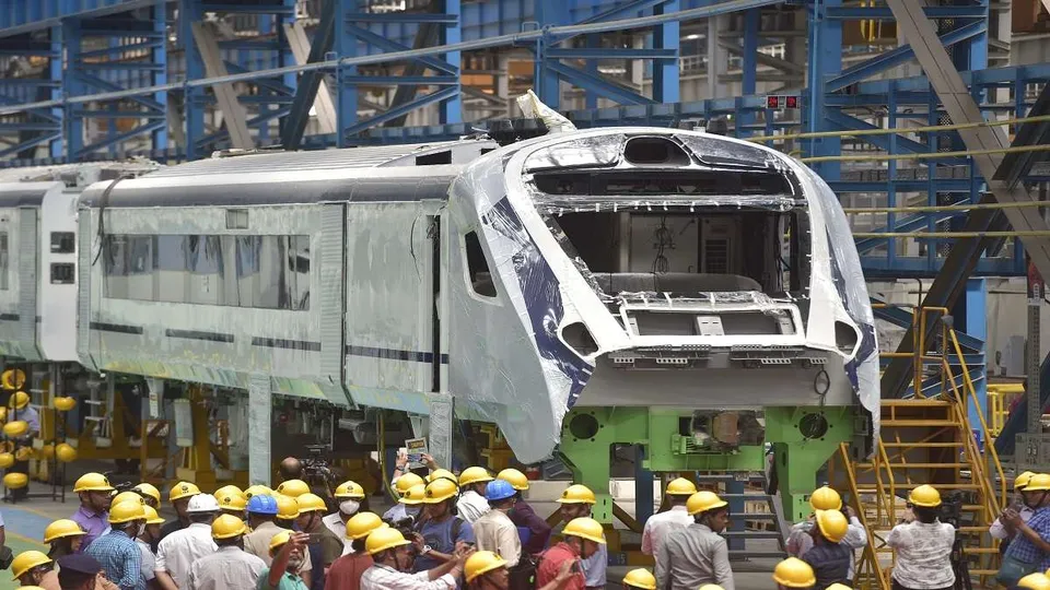 Vande BHarat Express Train manufacturing