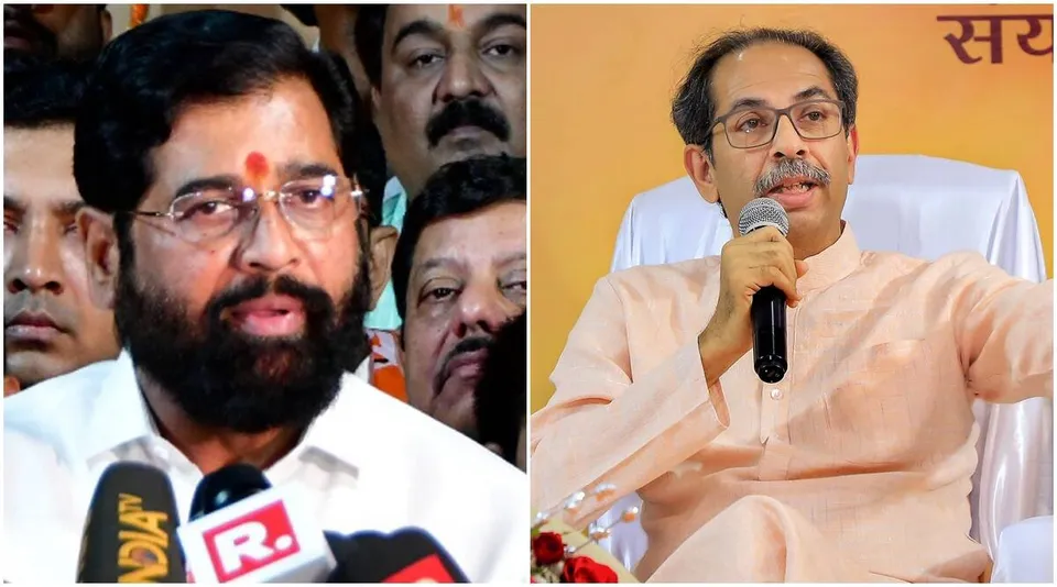 EknatH Shinde Shiv Sena Uddhav Thackeray