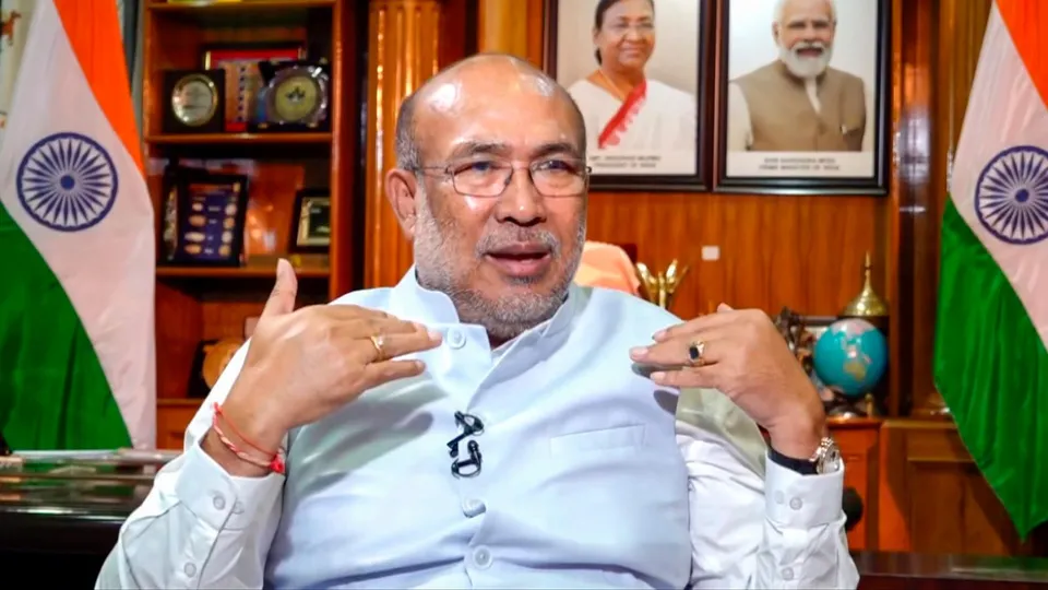 Manipur Chief Minister N. Biren Singh (File image)