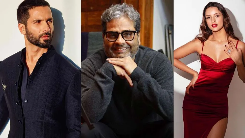 Shahid Kapoor, Vishal Bhardwaj and Triptii Dimri