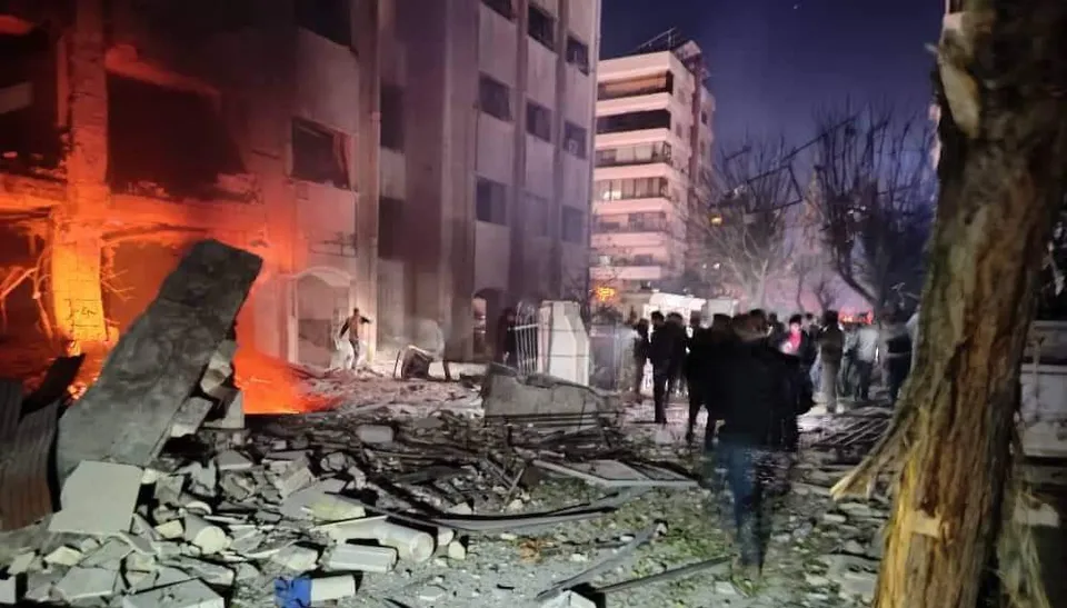 Israel attacks earthquake hit Syria