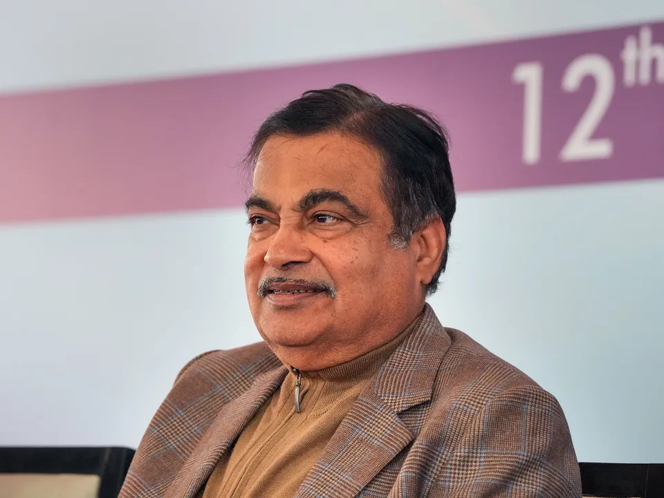 Nitin Gadkari at Auto Expo 2023